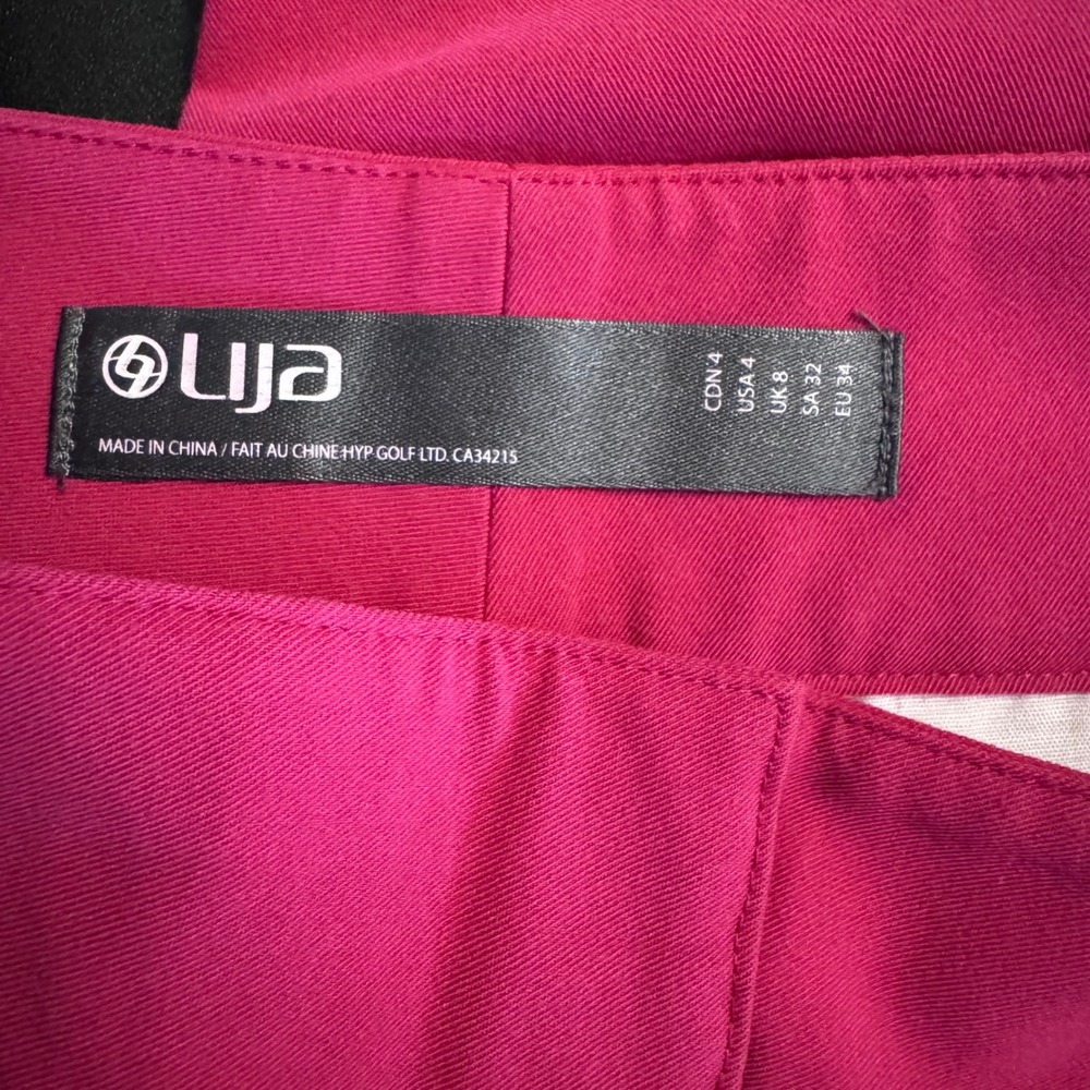 Women sz 4 Lija pink golf shorts Bermuda shorts casual sports walking - Picture 4 of 6